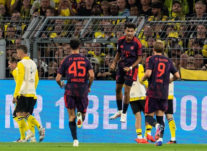 2-1险胜!1.7亿巨星爆发:传射建功,拜仁征服客场,成功夺冠